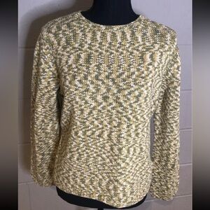 Green marbled sweater